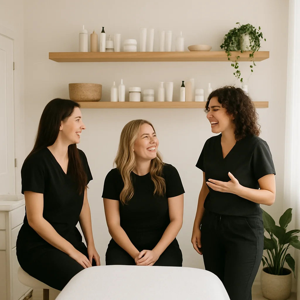 Deep-cleanse facial result