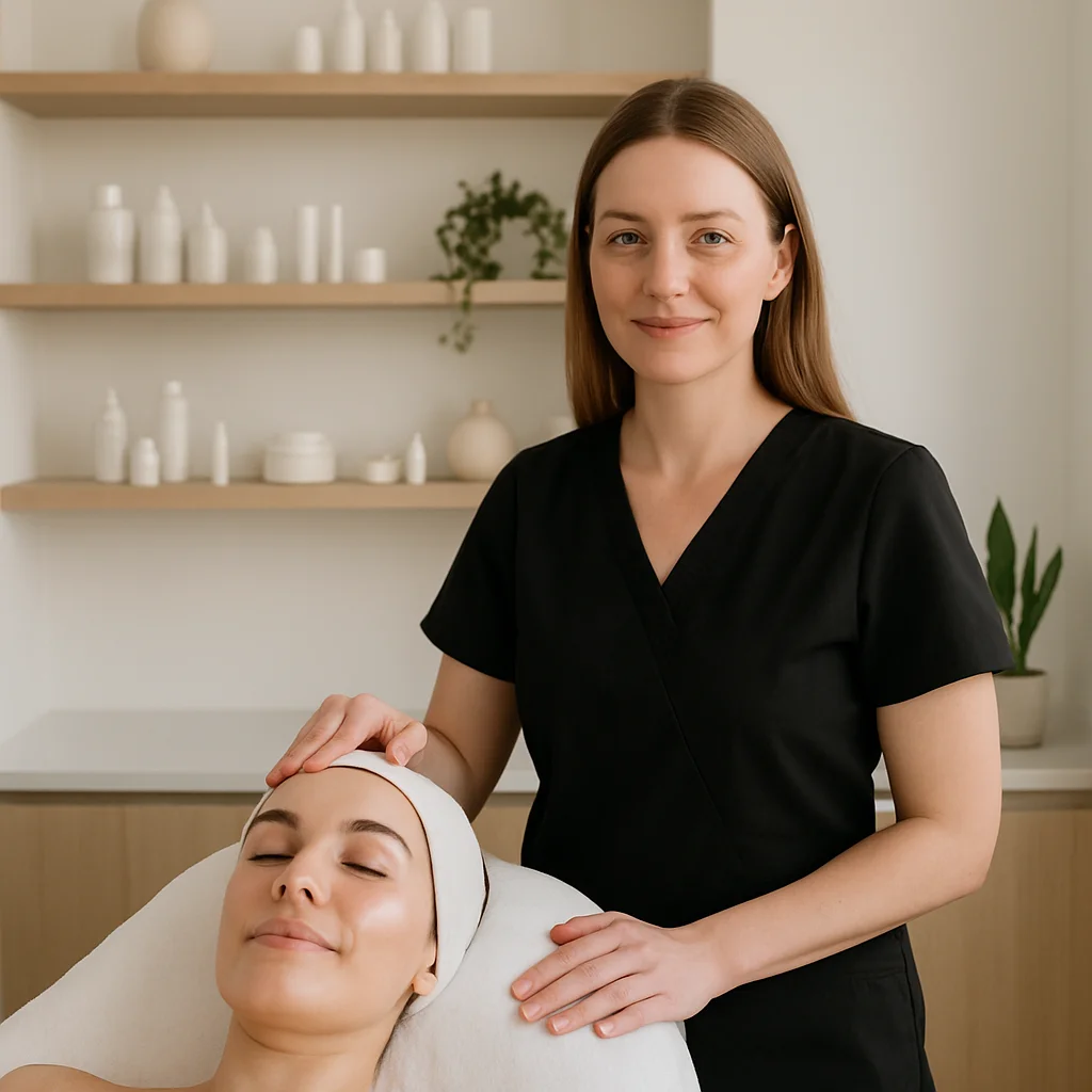 Brightening treatment finish
